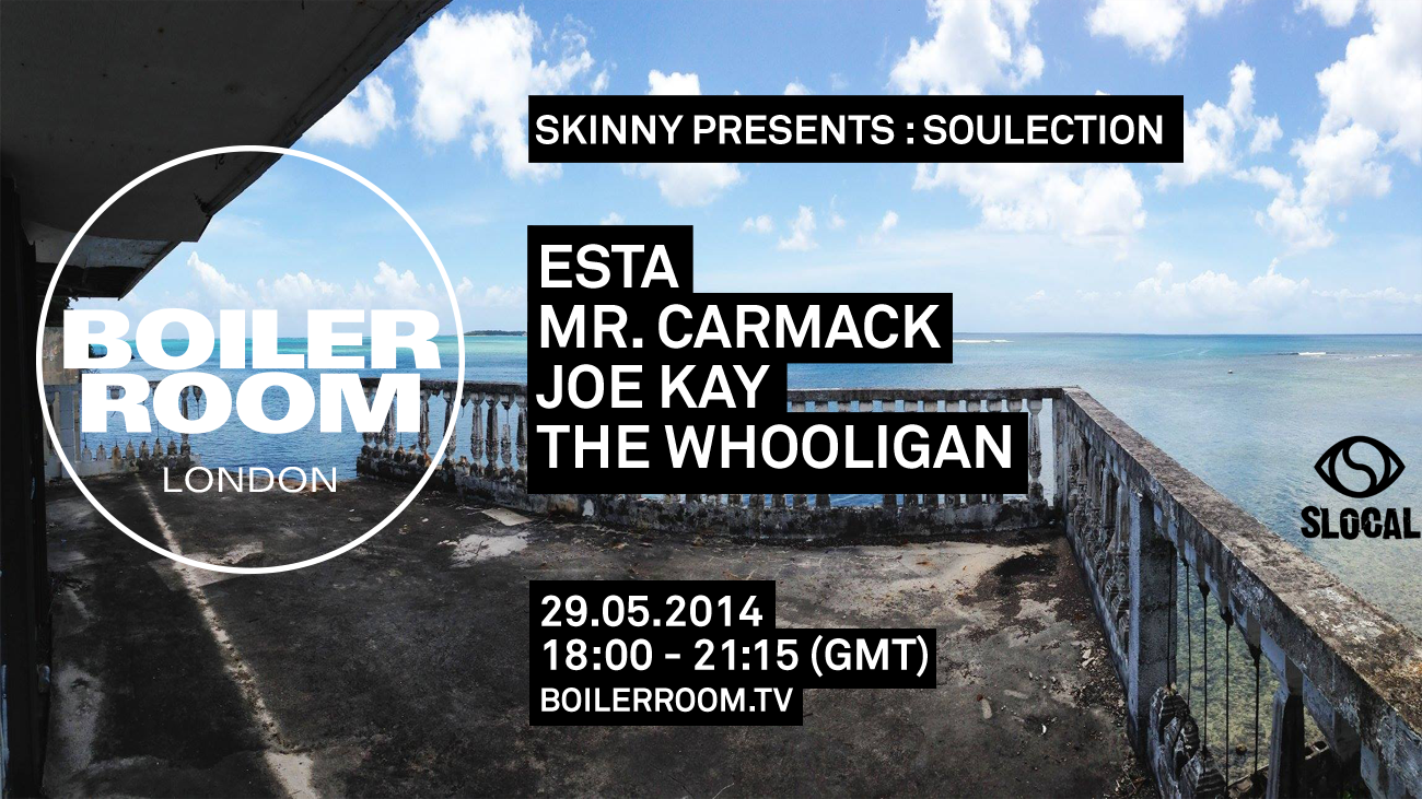 Flyer for event London: Skinny Presents Soulection .