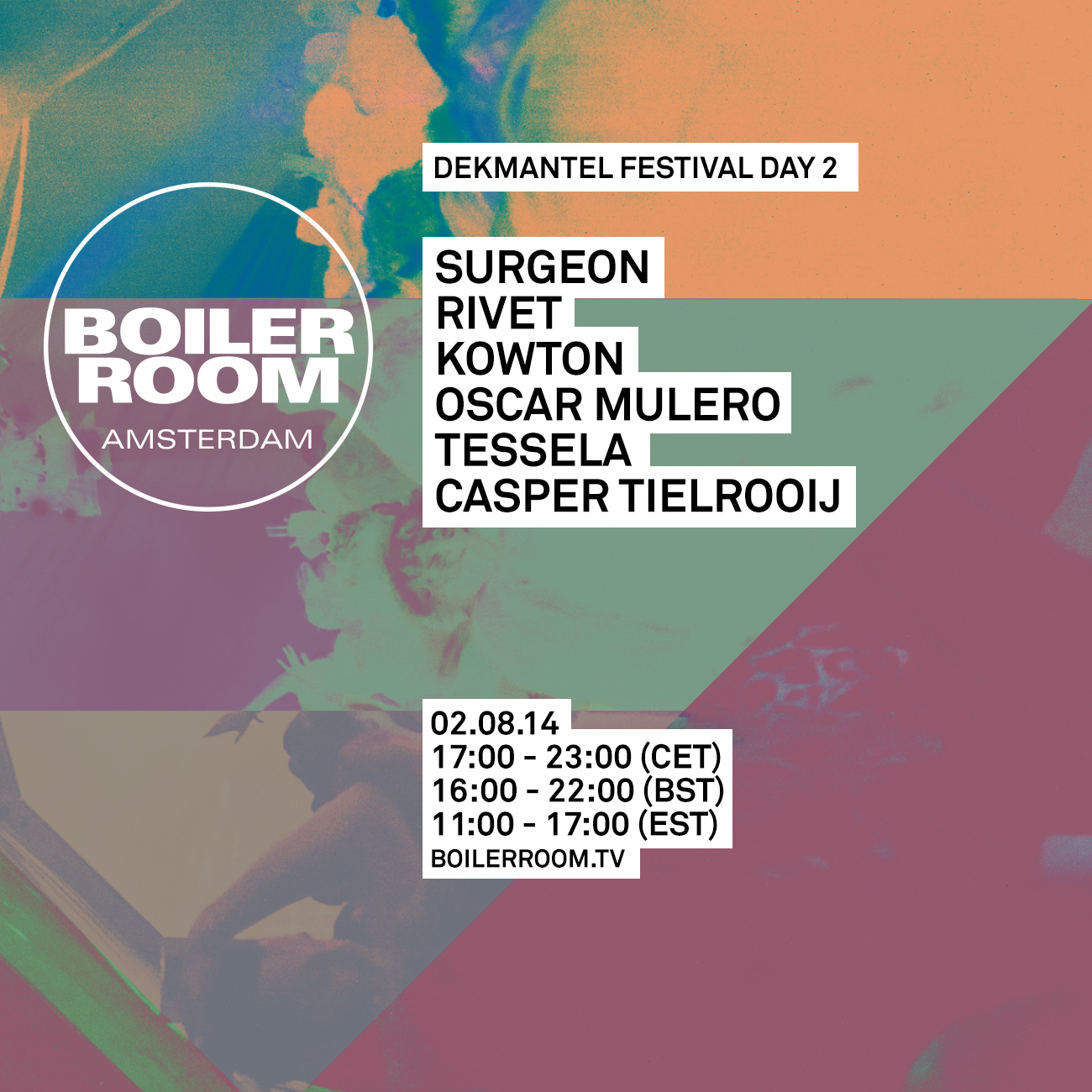 Flyer for event Dekmantel Festival: Day Two.