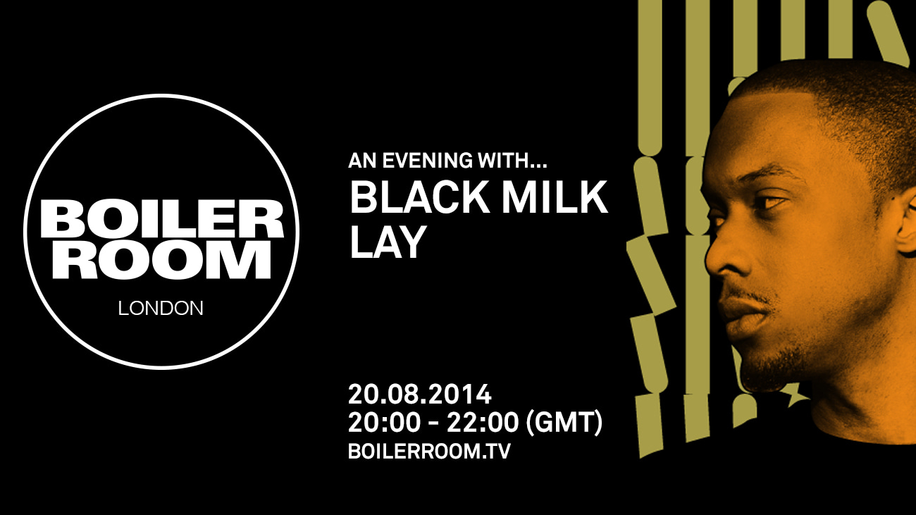 Flyer for event London: Black Milk.