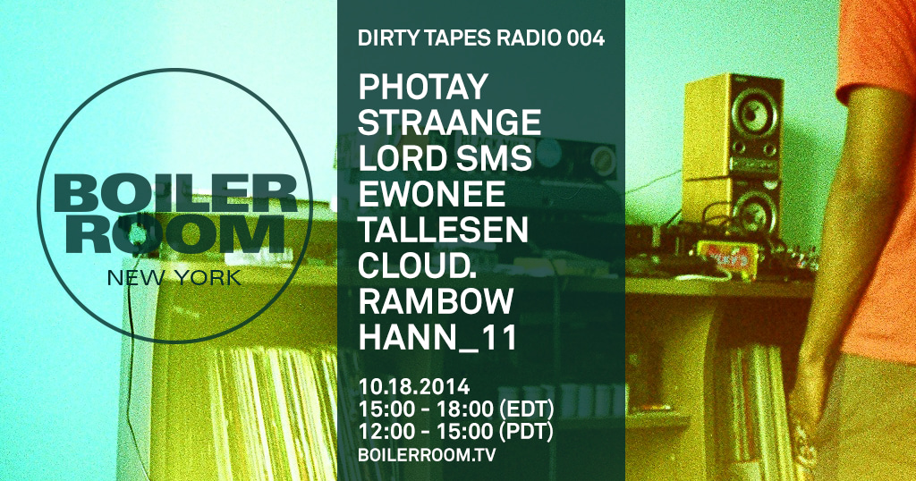 Flyer for event Dirty Tapes 004.
