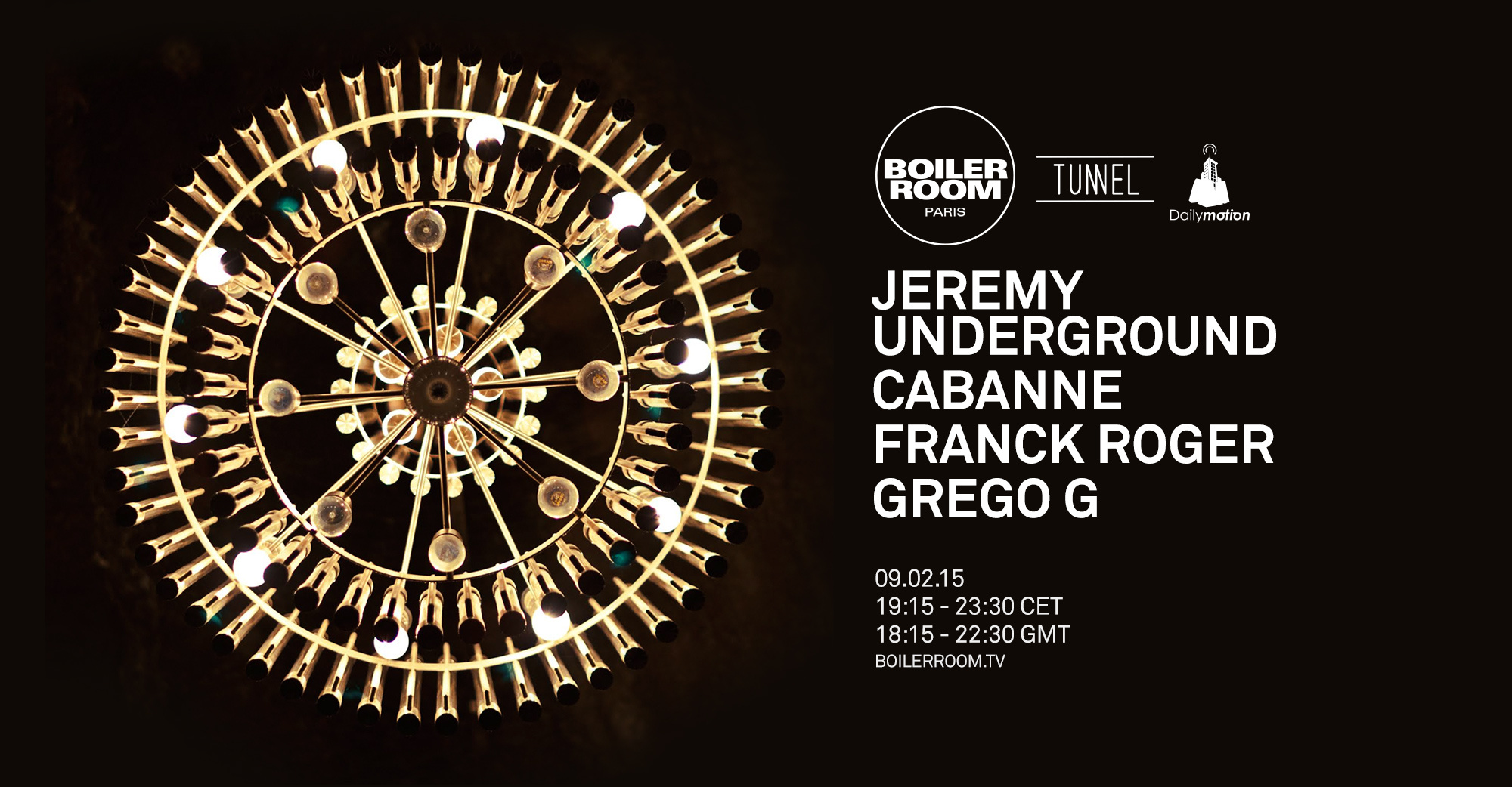 Flyer for event Paris: Deep In The Tunnel.