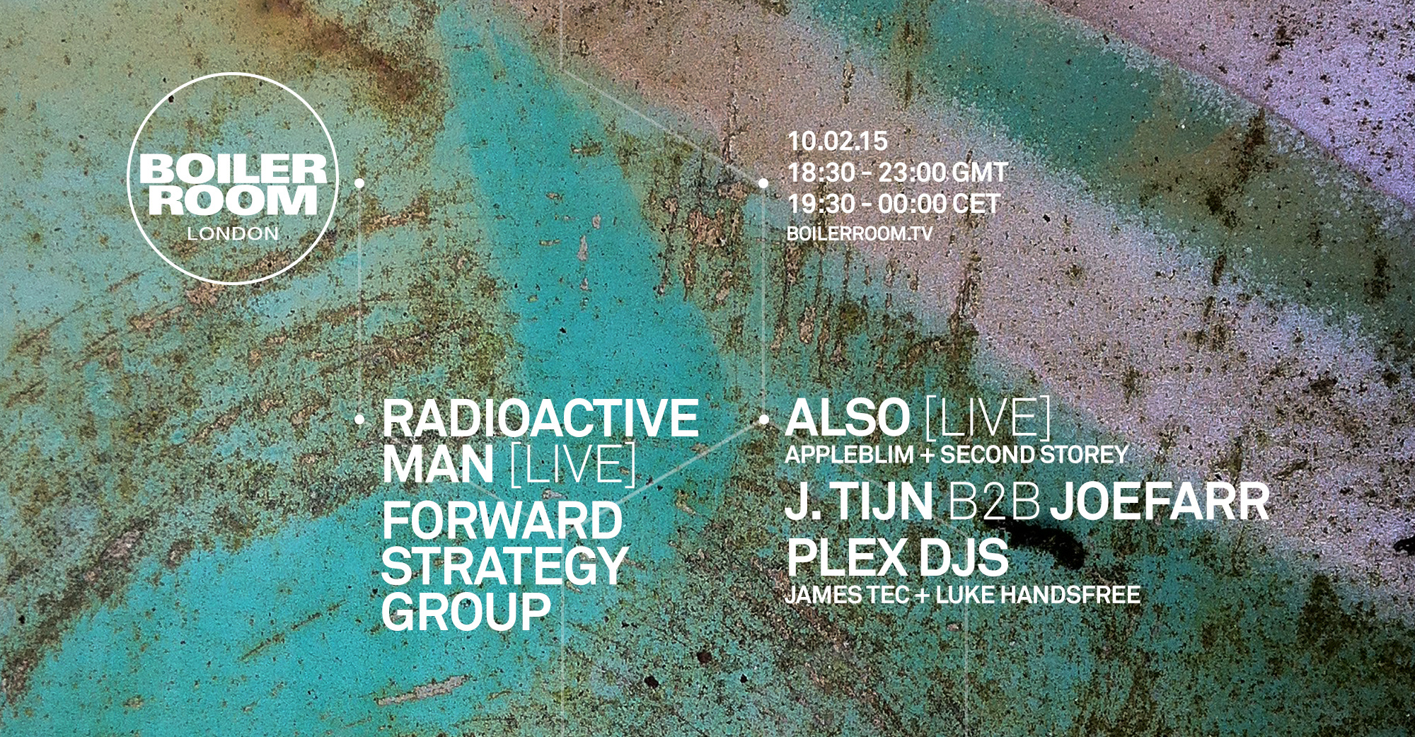 Flyer for event Plex.