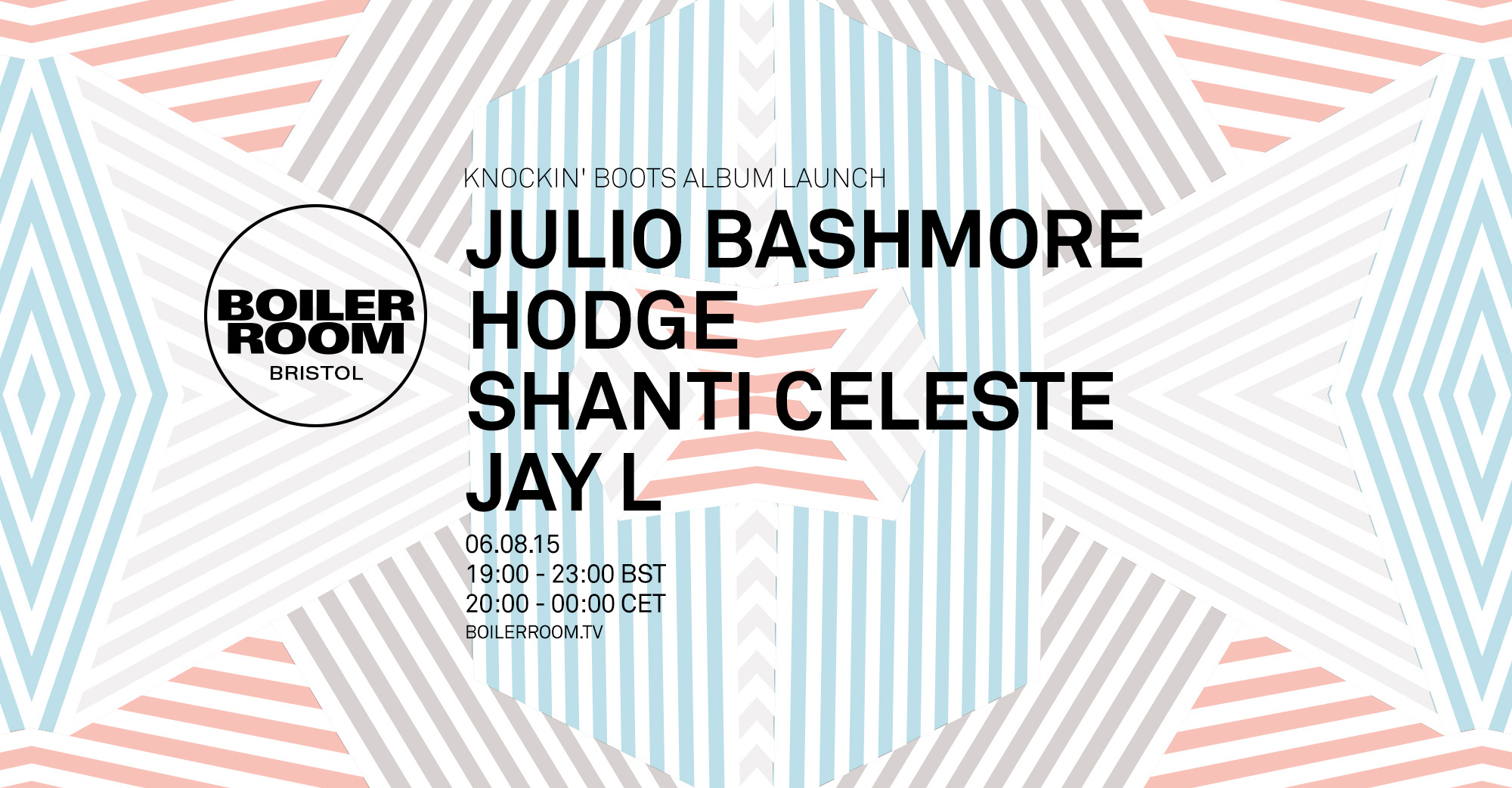 Flyer for event Bristol: Knockin' Boots Album Launch.