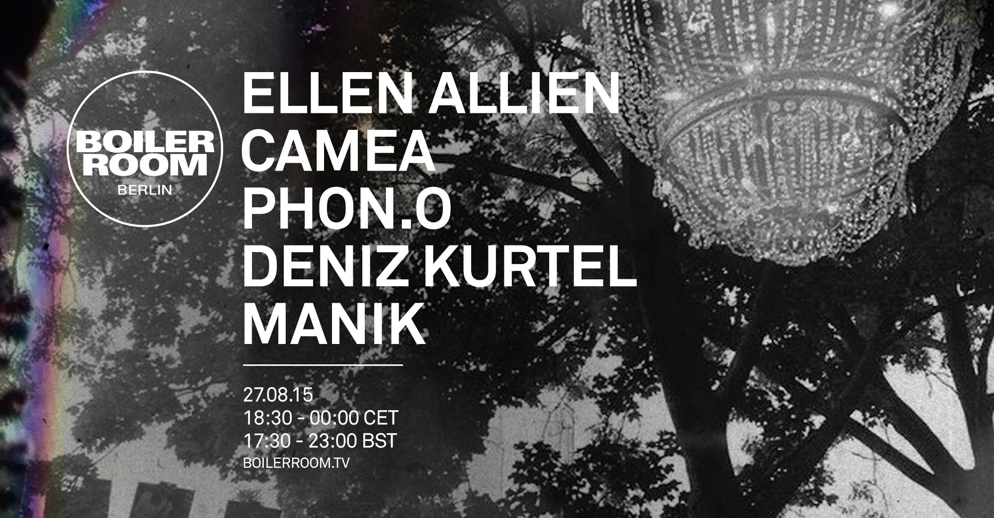 Flyer for event Berlin: Ellen Allien & Friends.