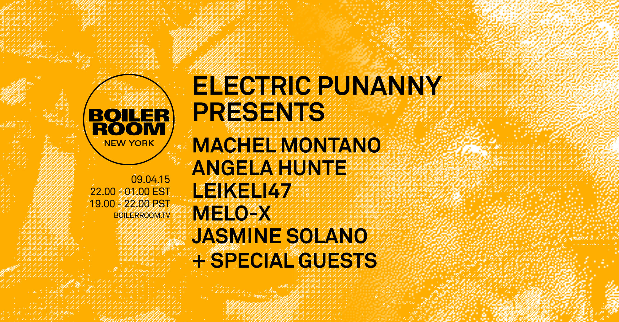 Flyer for event Electric Punanny: Carnival Edition.