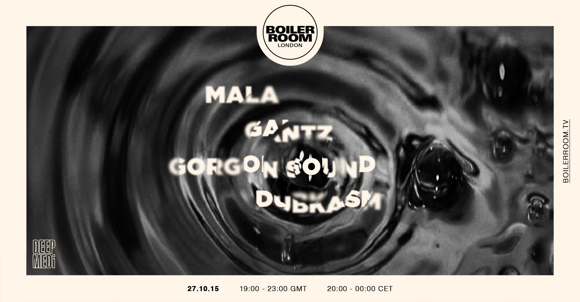 Flyer for event Deep Medi.