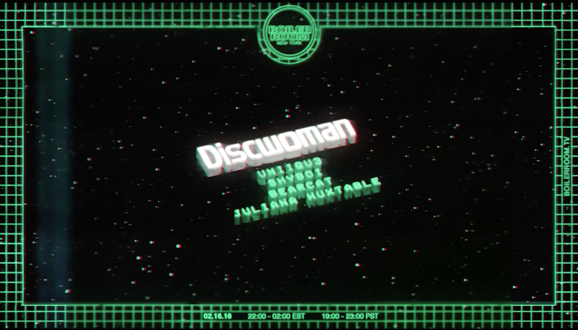 Flyer for event Discwoman.