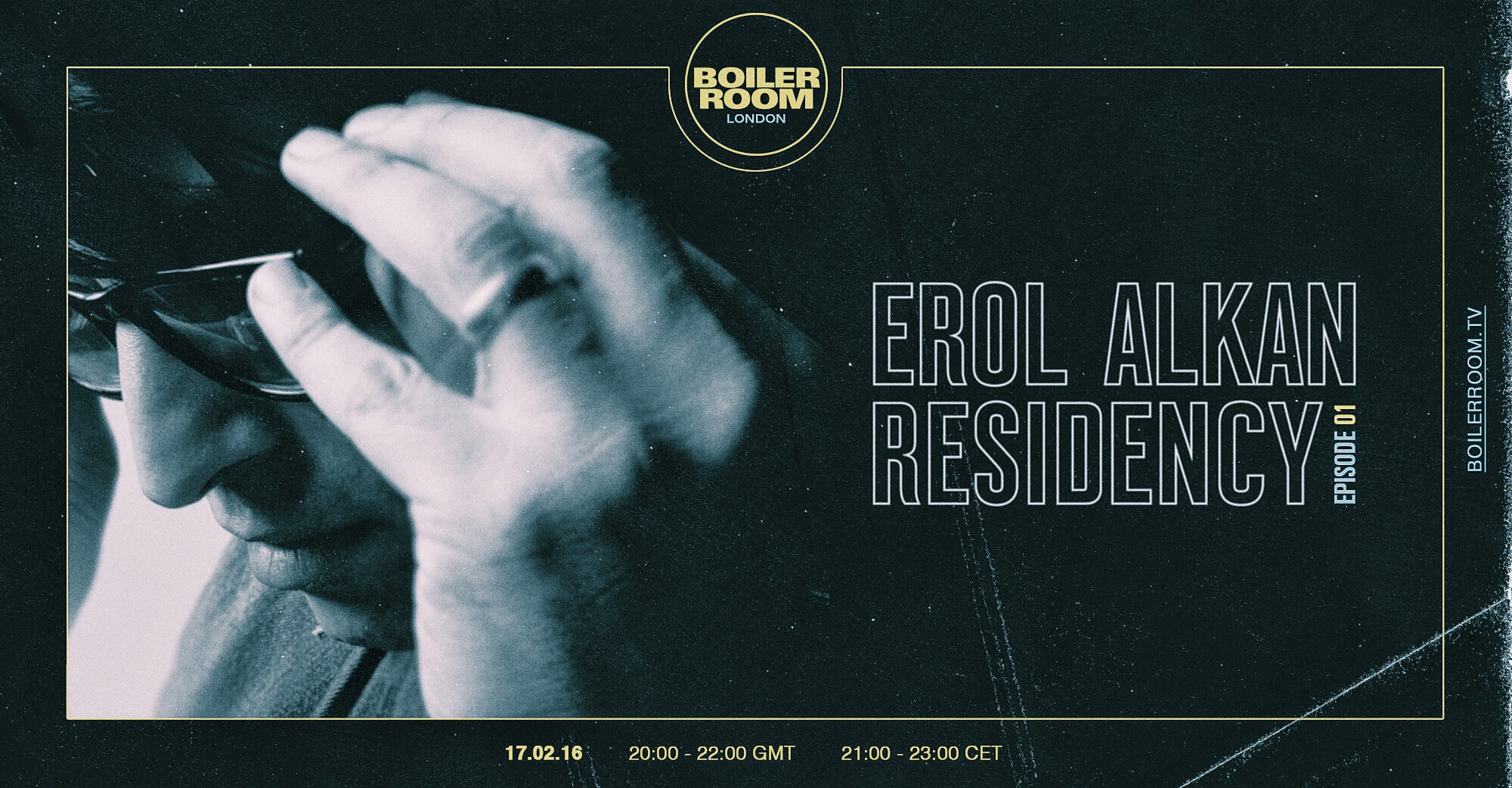 Flyer for event Erol Alkan: Residency Episode 01.