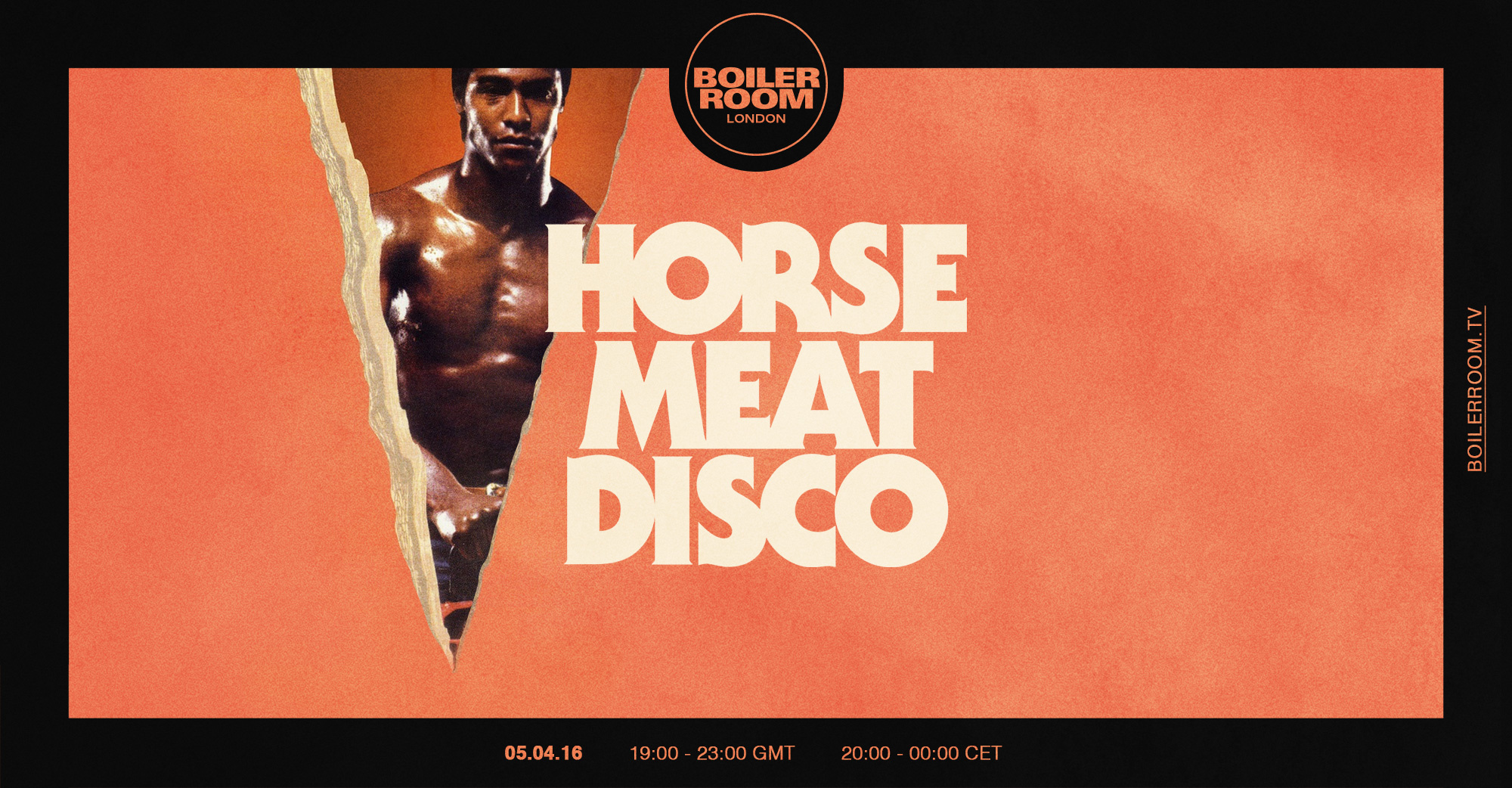 Flyer for event Horse Meat Disco.
