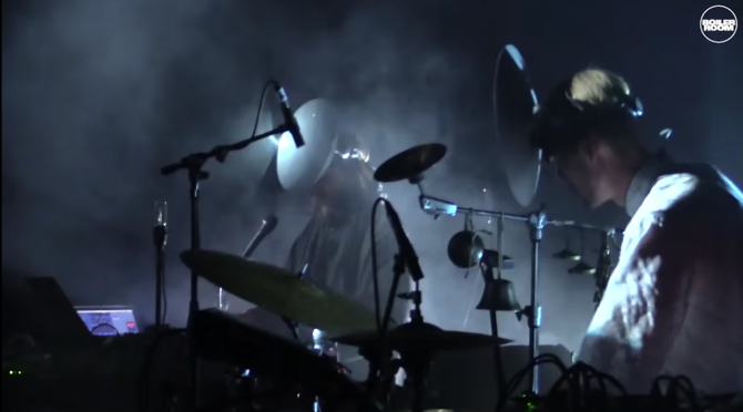 Flyer for event Pantha Du Prince presents 'The Triad.