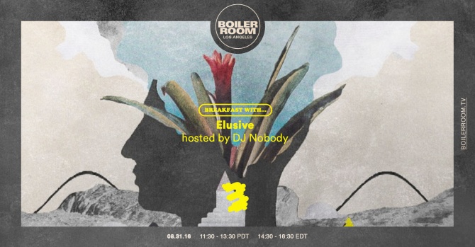 Flyer for event Elusive.