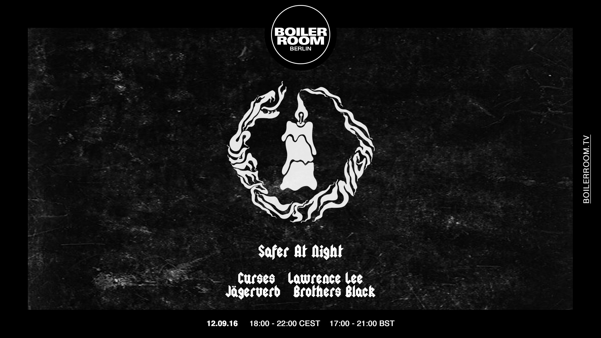 Flyer for event Berlin Studio Session: Safer At Night.