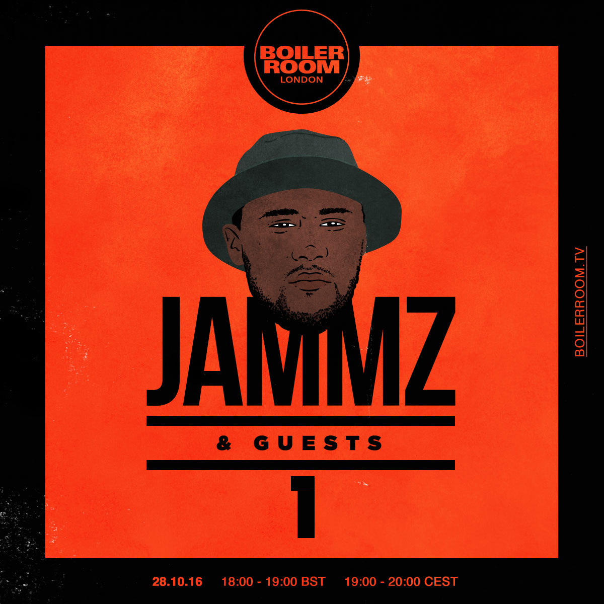 Flyer for event Jammz : Warrior.