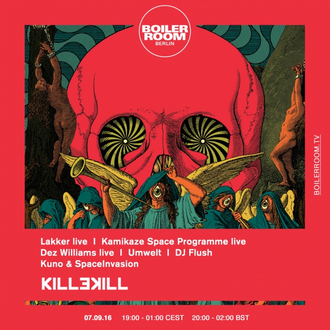 Flyer for event Lakker.