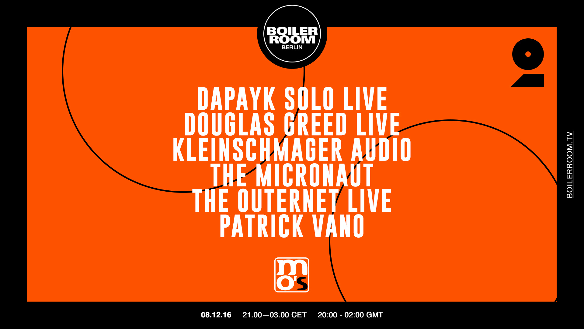 Flyer for event Berlin: Mo's Ferry.