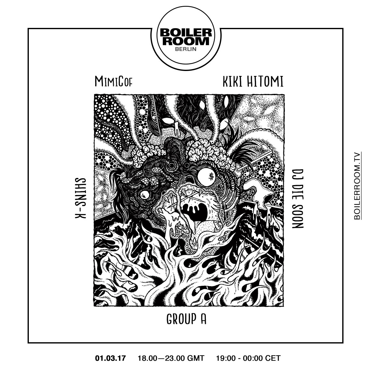 Flyer for event BR Berlin: Japanese Session.