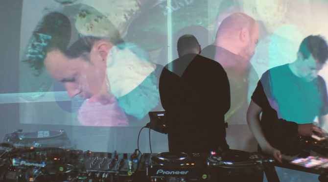 Flyer for event Modified Man (Dave Koor & Adam Scrimshire).