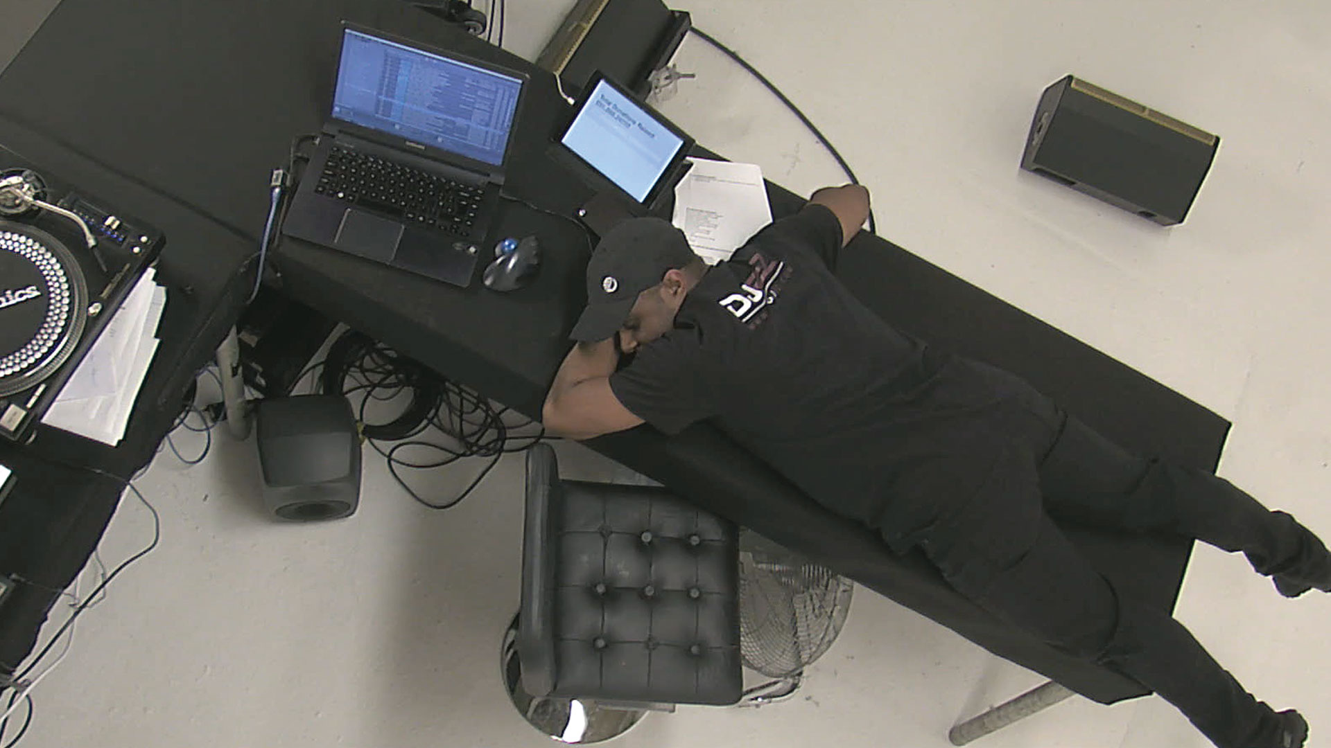 Flyer for event Rebroadcast: DJ EZ 24hr Set in aid of Cancer Research UK.