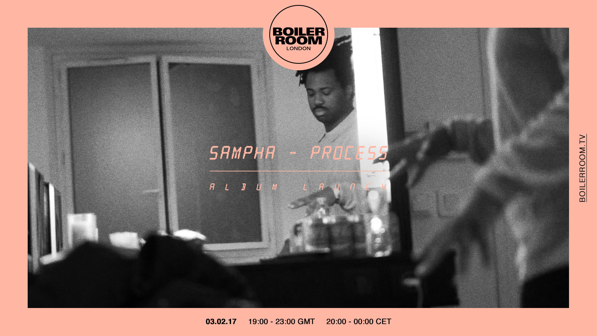 Flyer for event Sampha - Process Album Launch.