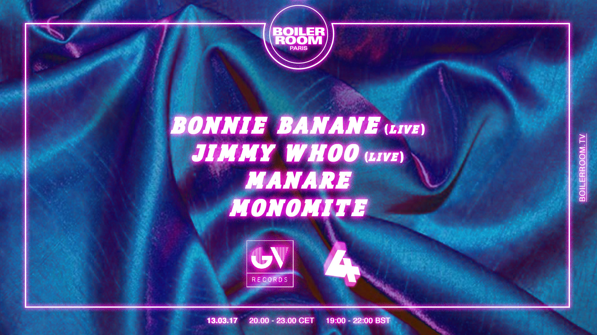 Flyer for event BR Paris: Grande Ville records.