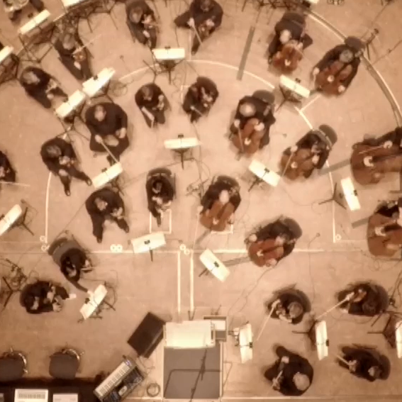 Flyer for event Marc Romboy & Dortmund Philharmonic Orchestra.