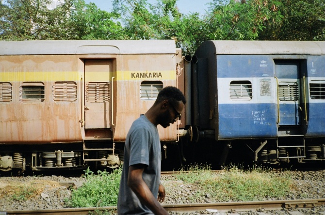 Flyer for event Different Trains 1947.