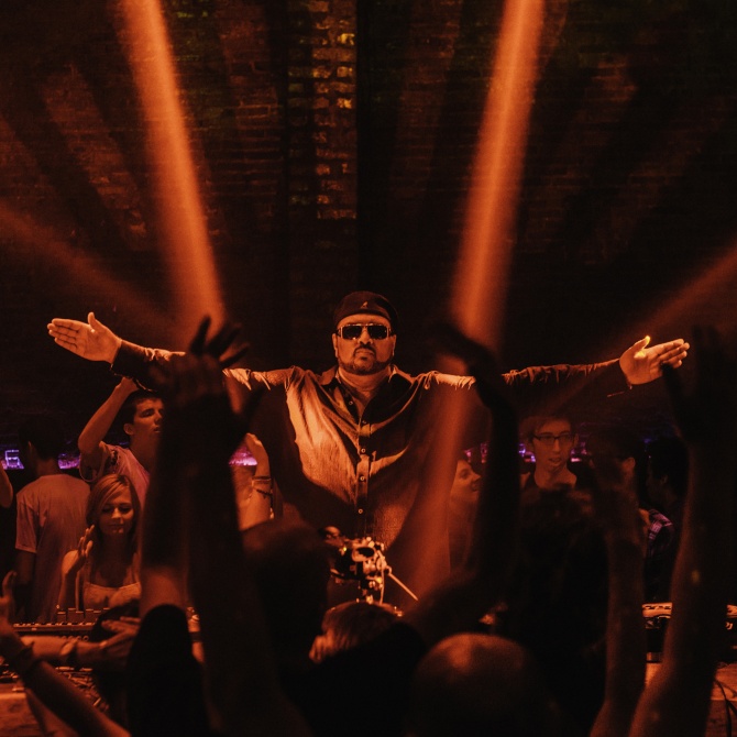 Flyer for event The Egyptian Lover.