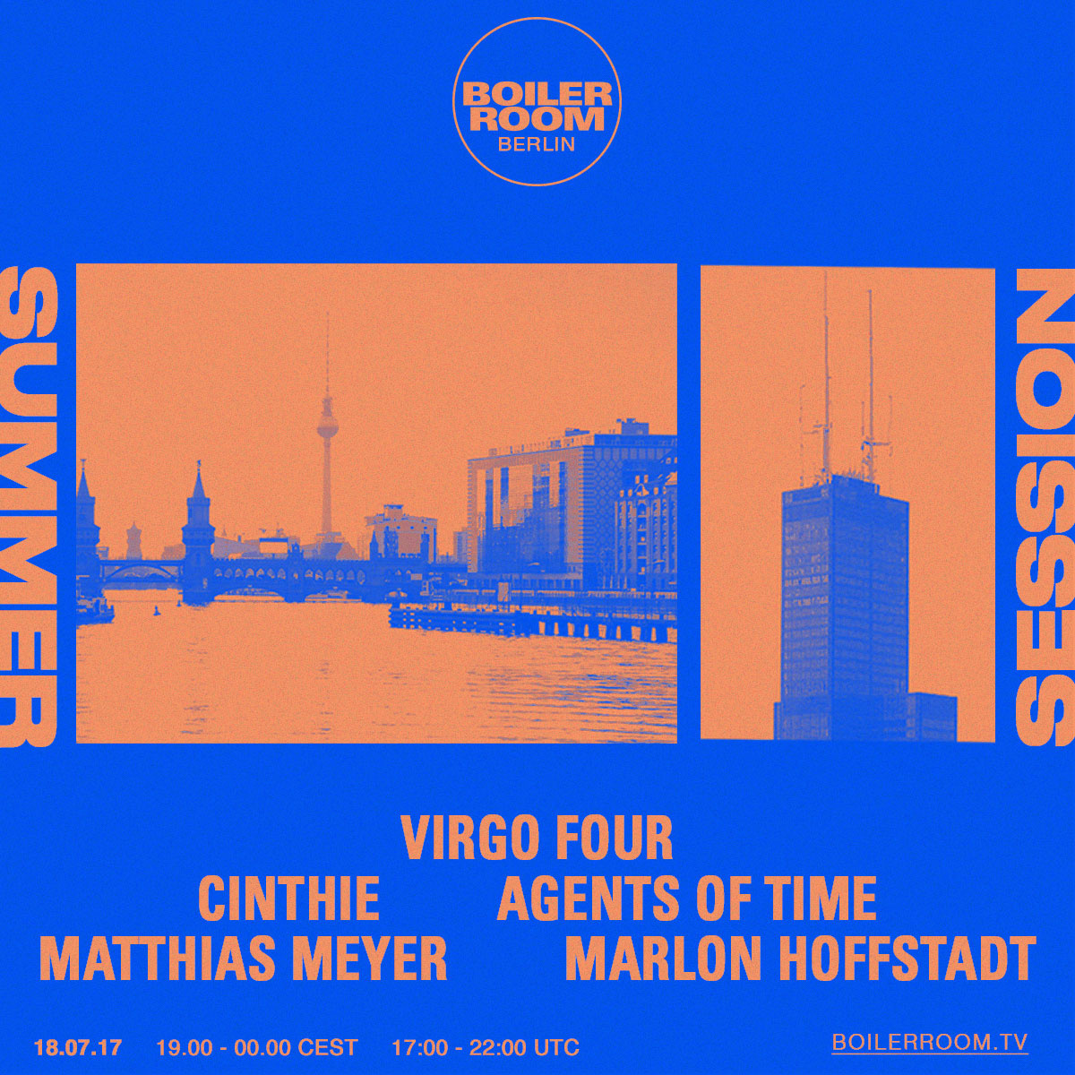 Flyer for event Summer Session Berlin.