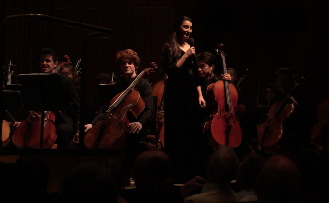 Photo of set NYO: Revueltas 'The Night Of The Mayas'.