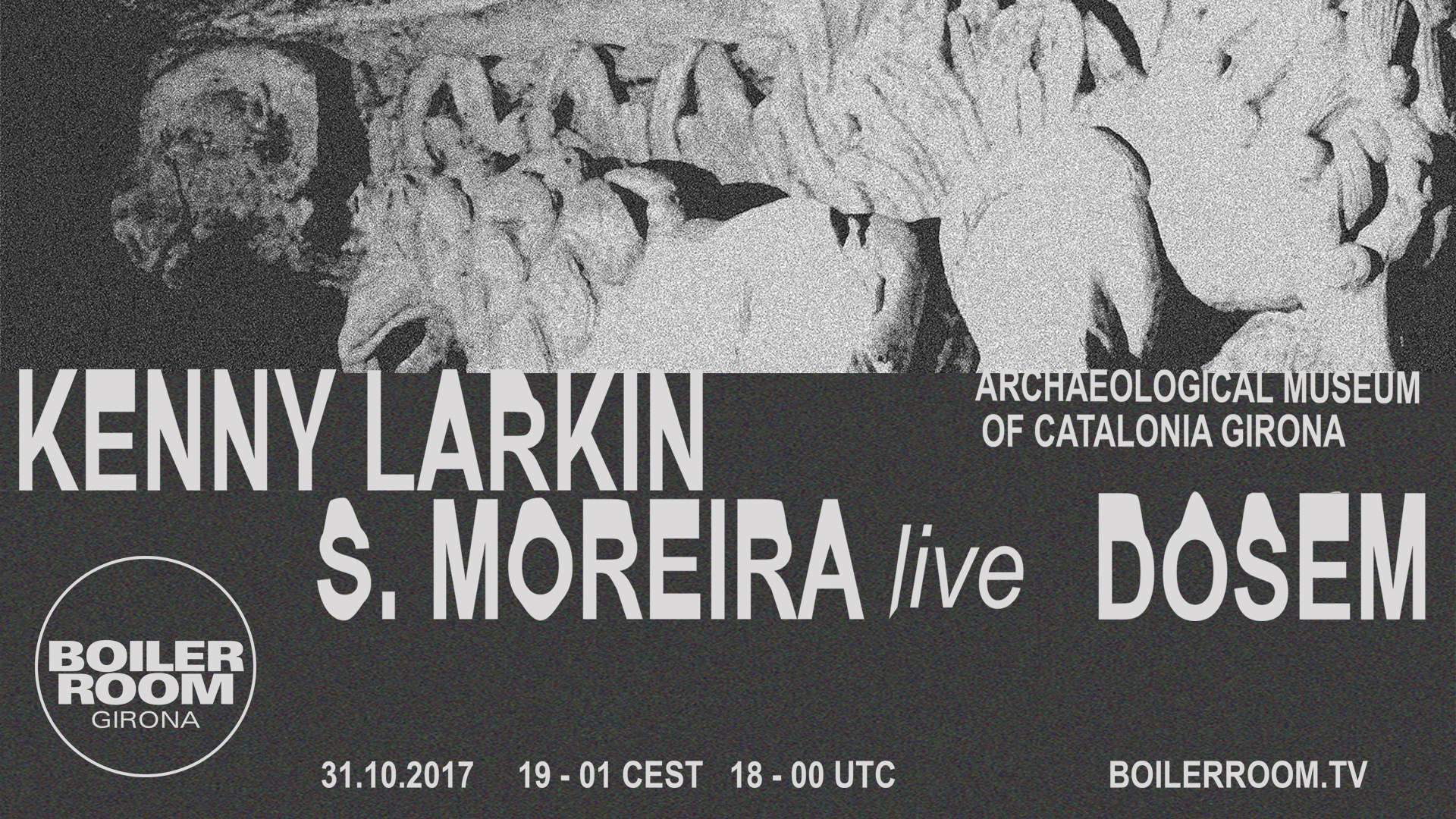 Flyer for event Archaeological Museum of Catalonia – Girona: BR x IR.