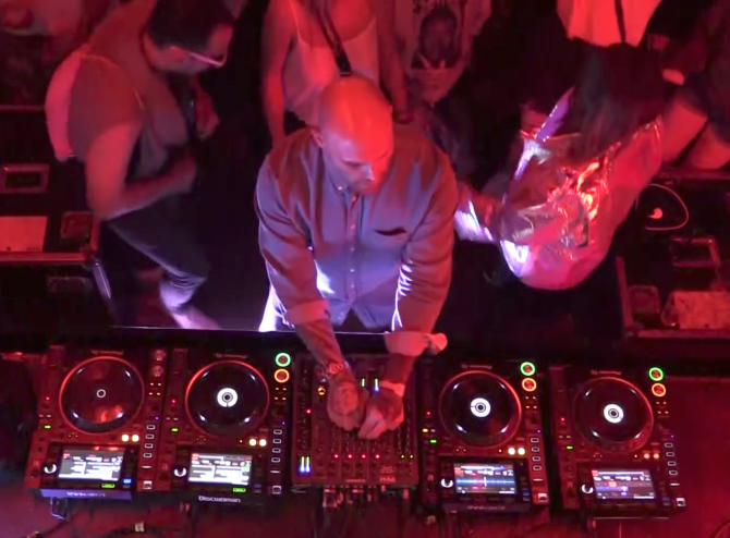 Photo of set Anthony Parasole.