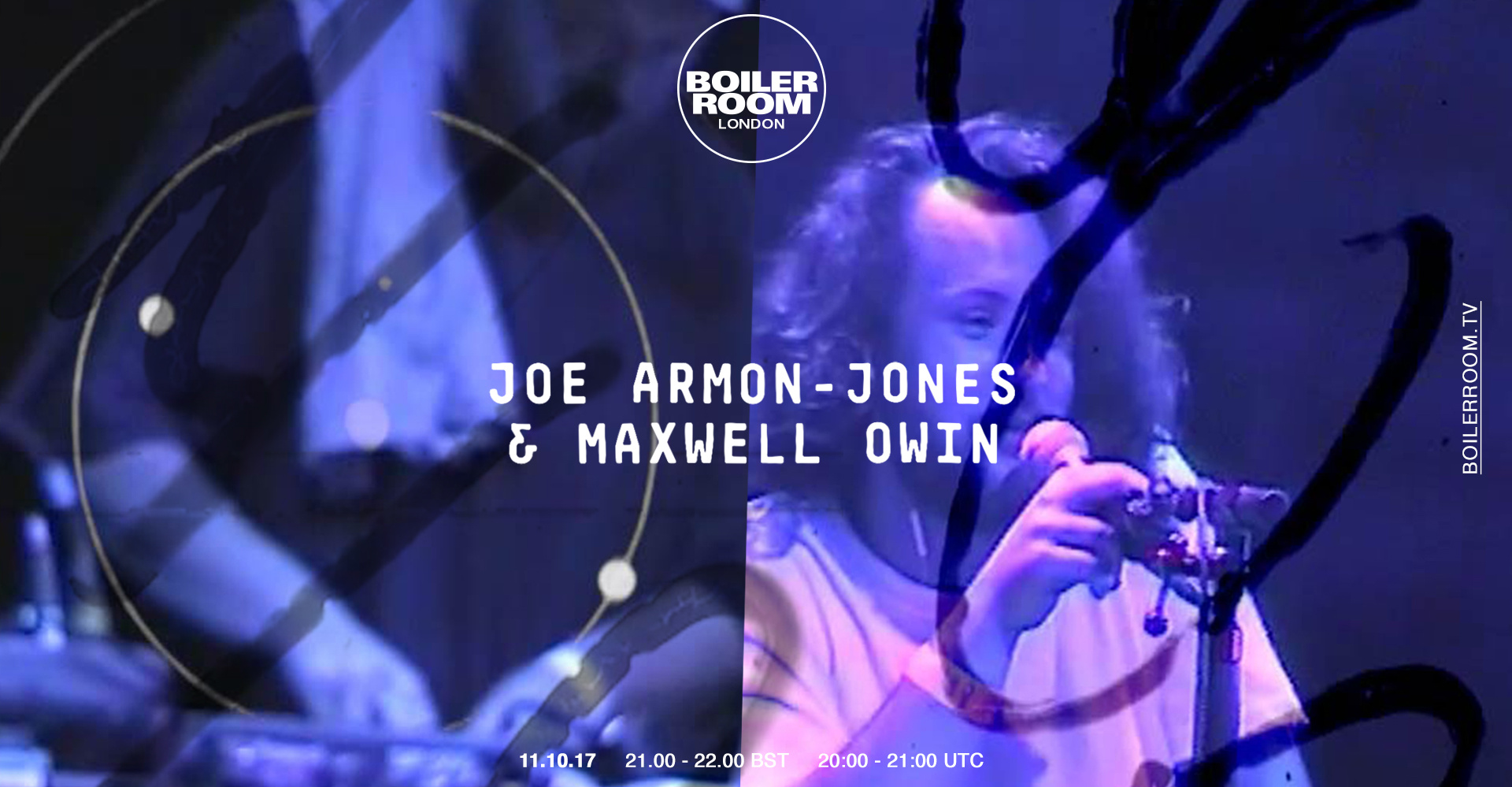 Flyer for event Joe Armon-Jones & Maxwell Owin.