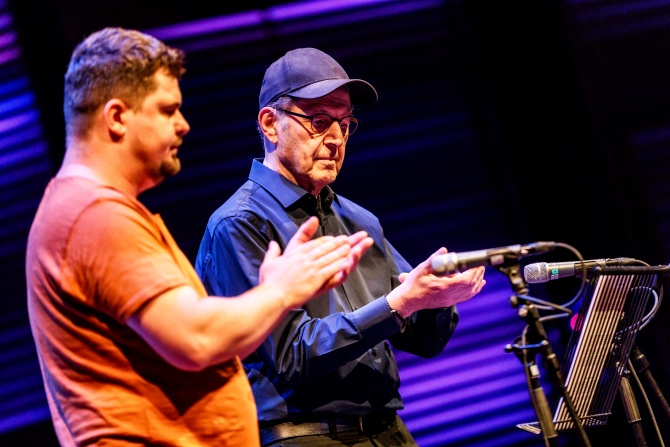 Photo of set Steve Reich & Slagwerk Den Haag.