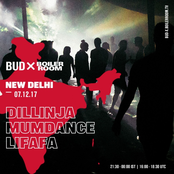 Flyer for event New Delhi: Dillinja, Mumdance, Lifafa.