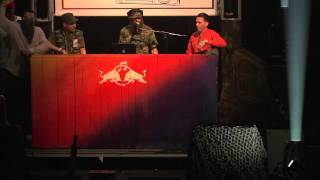 Flyer for event Boiler Room NYC x Red Bull Music Academy Culture Clash 2013/ Round 4.