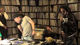 Flyer for event Dam-Funk performing 'Don't Go Swag, Just Stay Cool' at Peanut Butter Wolf's 12/12/12 Show.