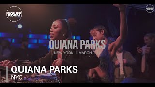 Flyer for event Quiana Parks.