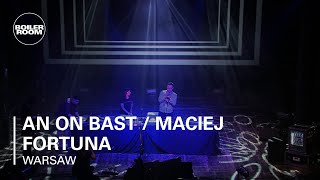 Flyer for event An On Bast / Maciej Fortuna.