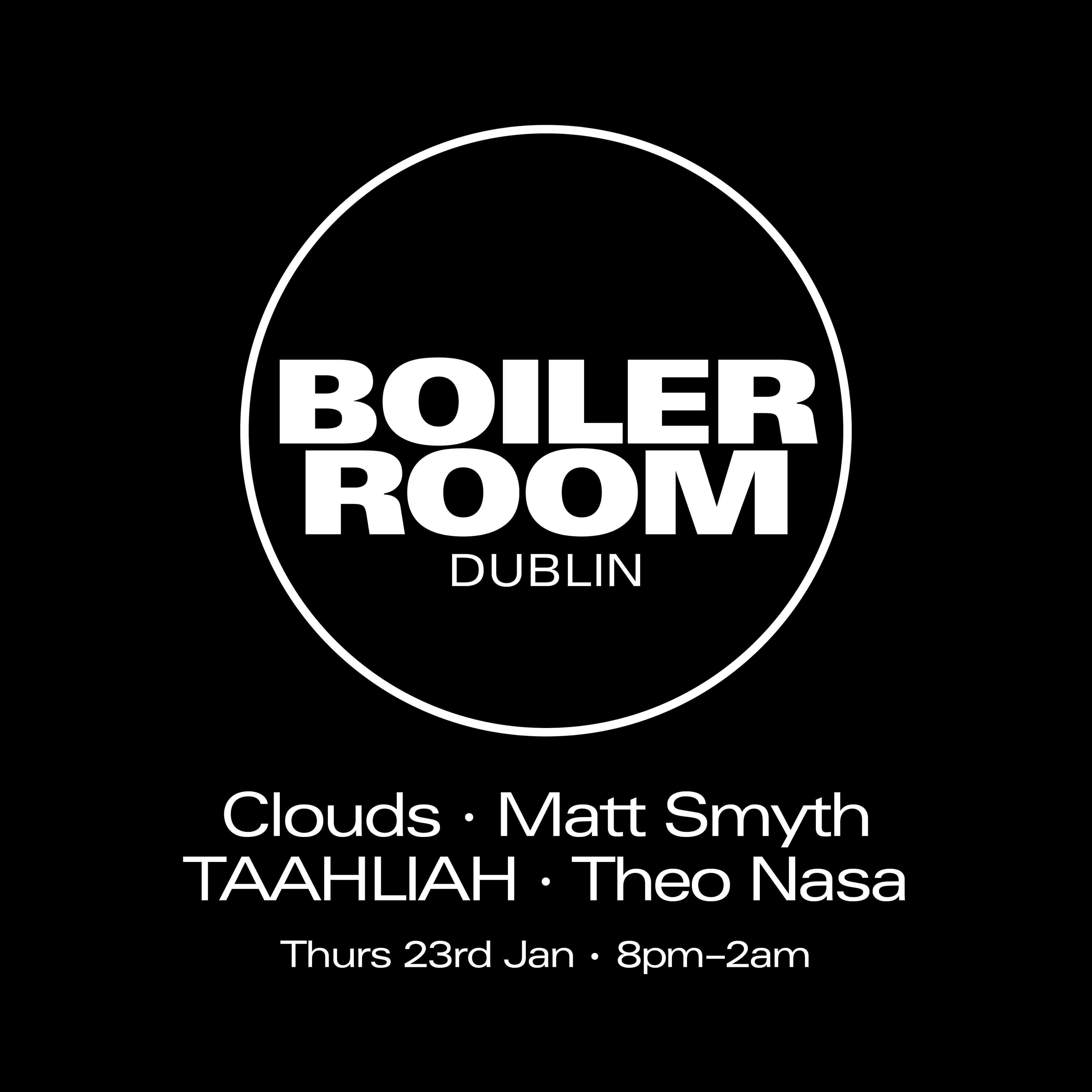 Flyer for event Dublin [Sold Out].