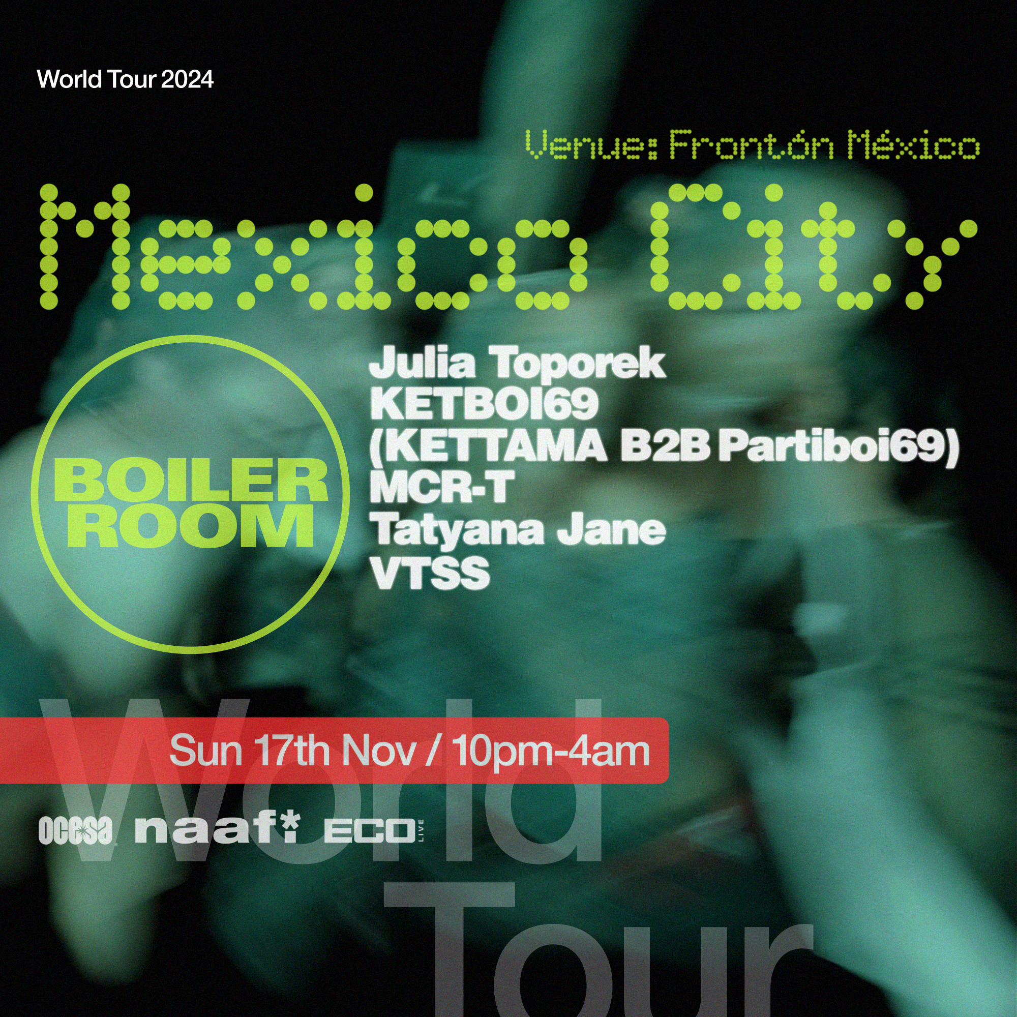 Flyer for event Mexico City | Sunday.