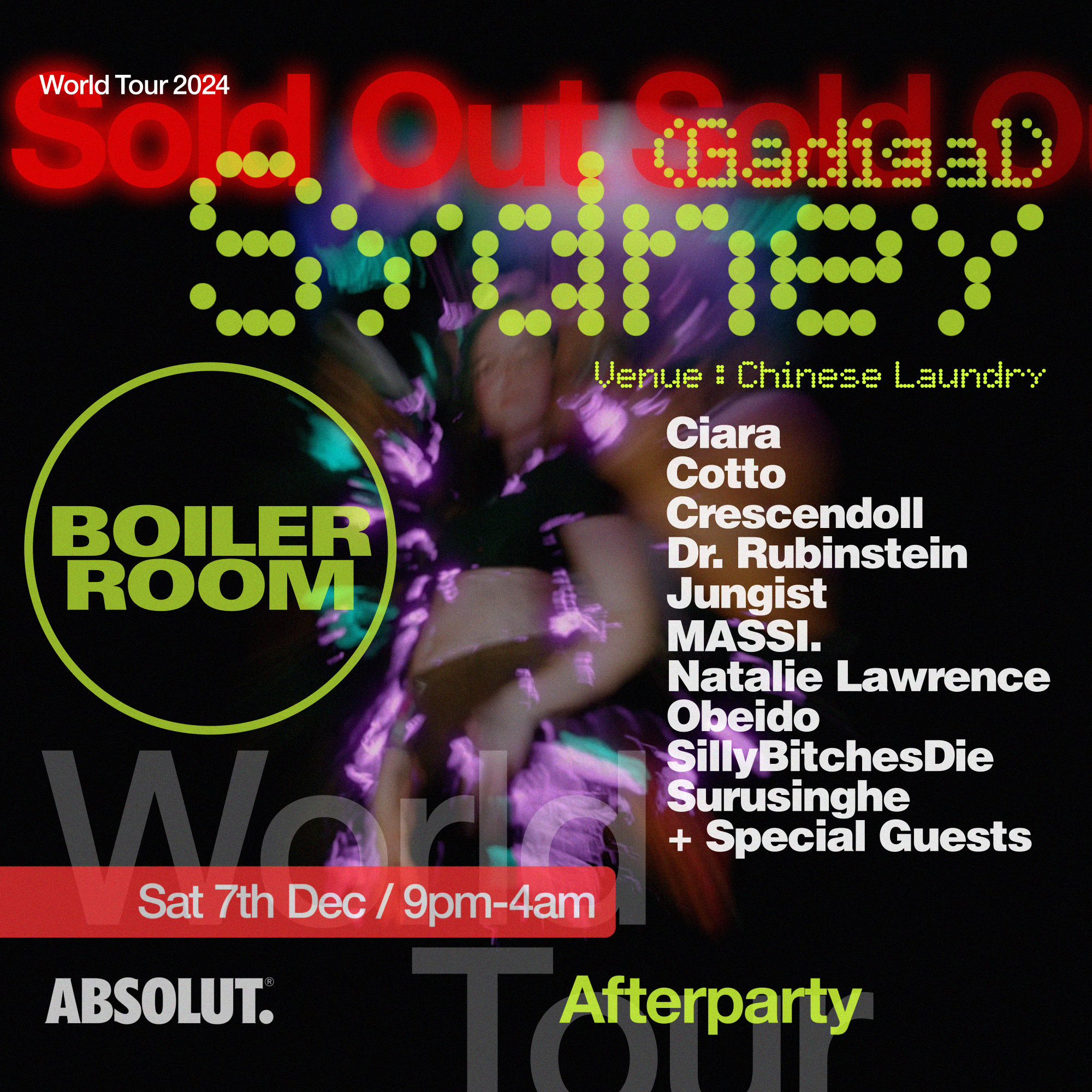 Flyer for event Sydney | Afterparty.