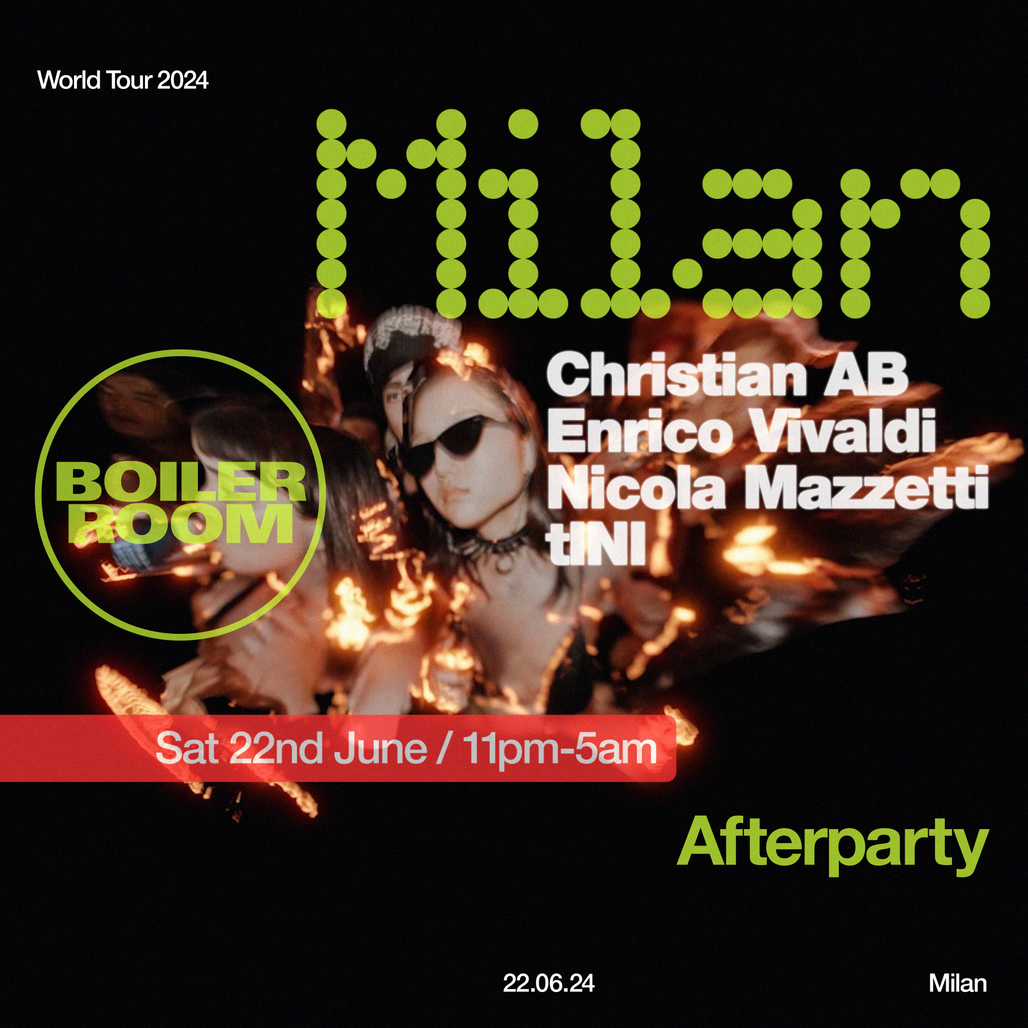 Flyer for event Milan | Afterparty.