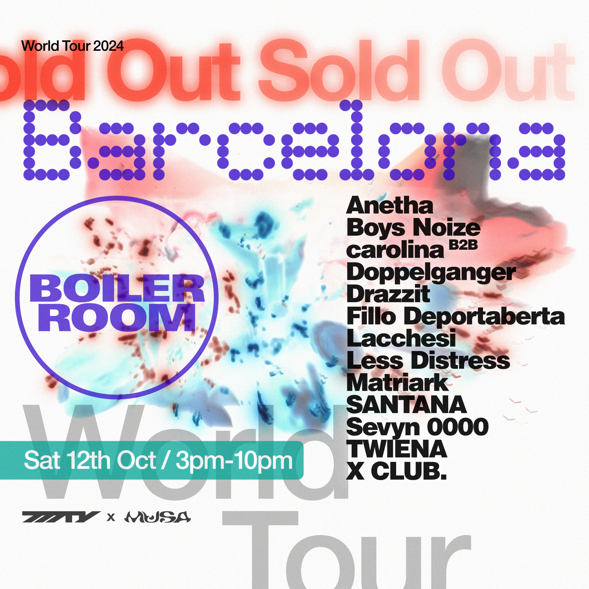 Flyer for event Barcelona.