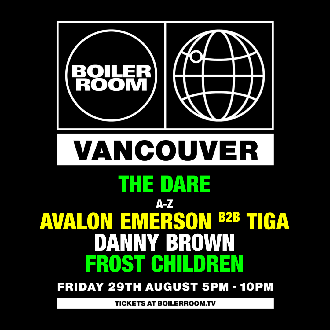 Flyer for event Vancouver.