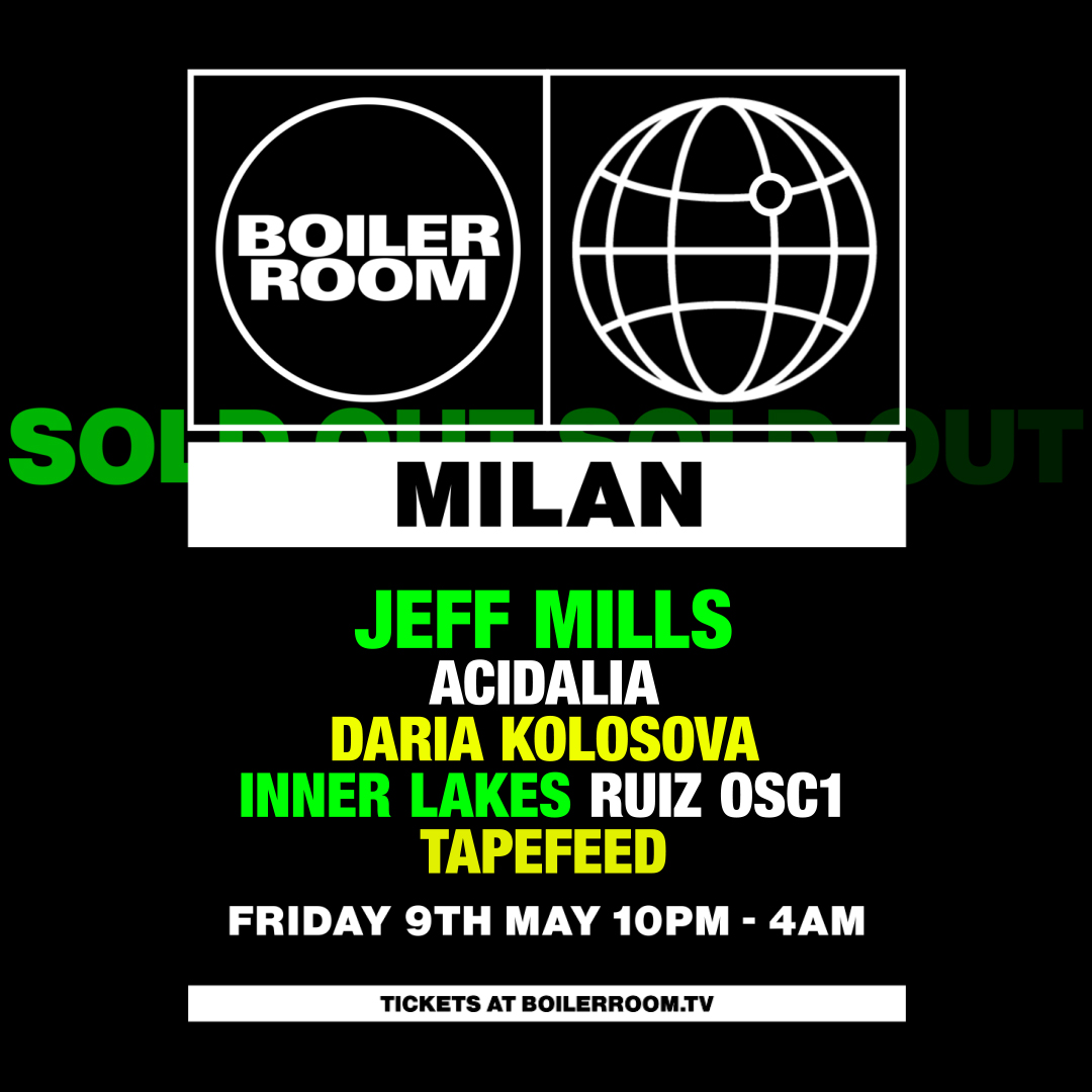 Flyer for event Milan | Friday.
