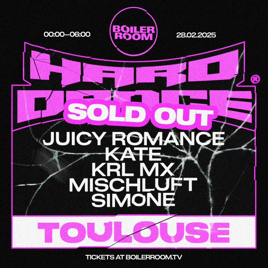 Flyer for event Hard Dance: Toulouse.