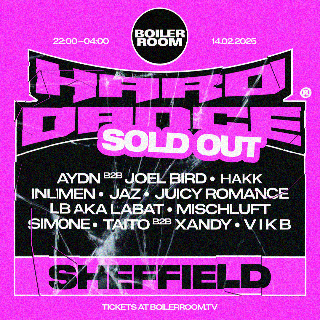 Flyer for event Hard Dance: Sheffield.