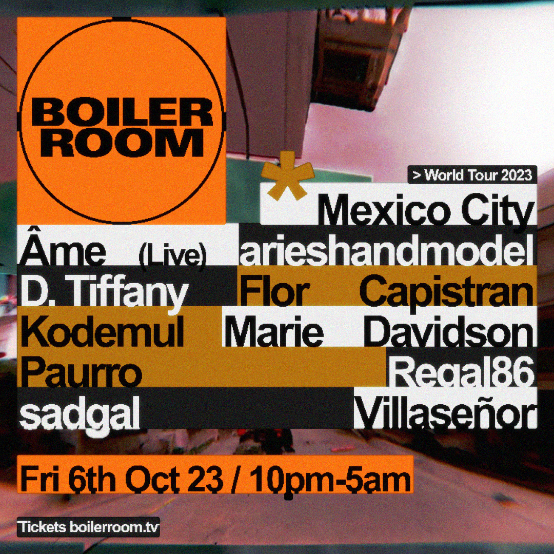 Flyer for event Mexico City | Friday.