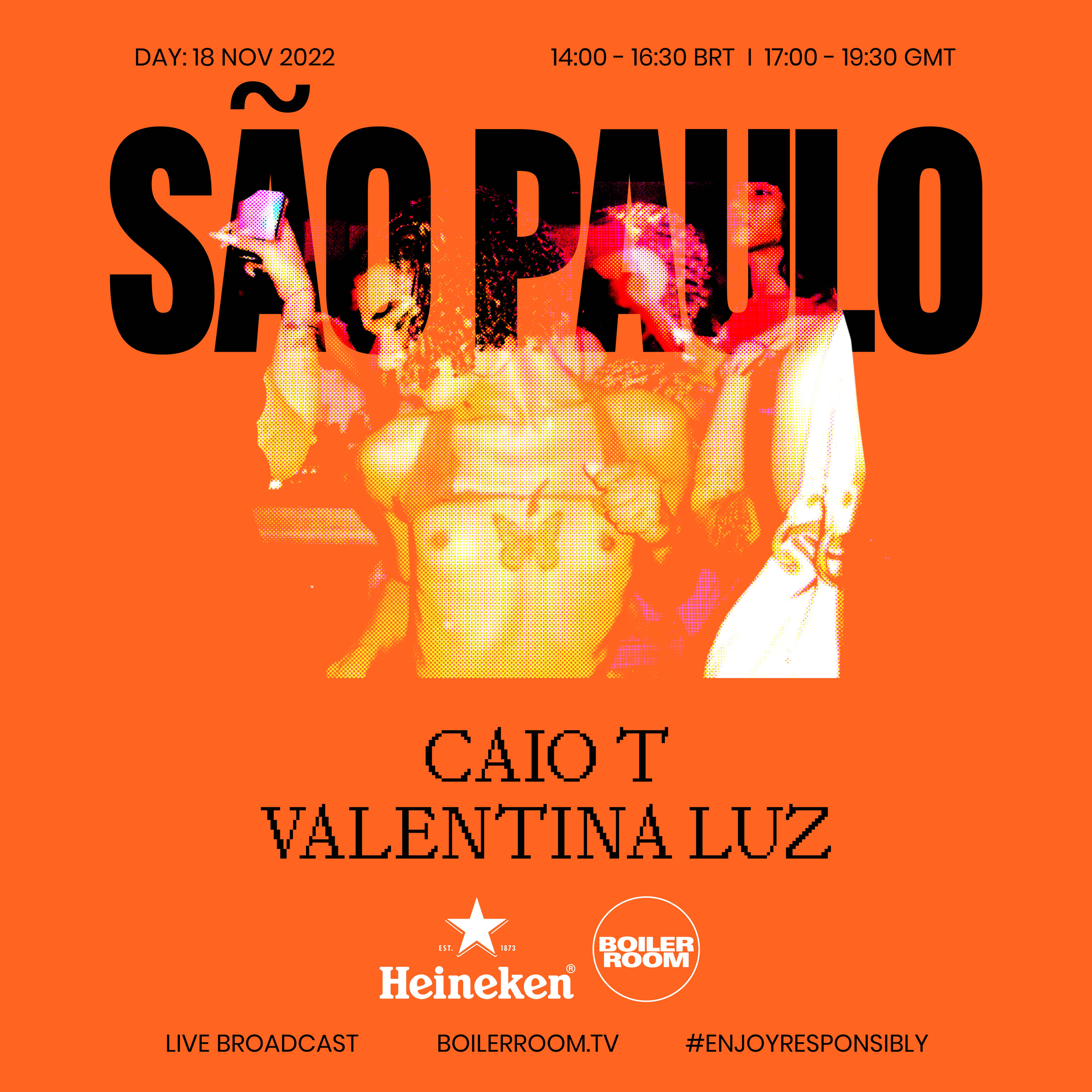 Flyer for event Heineken: São Paulo.
