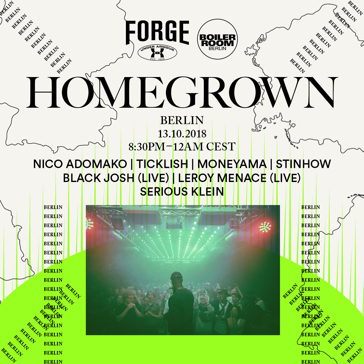 Flyer for event BR X UA Sportstyle Berlin.